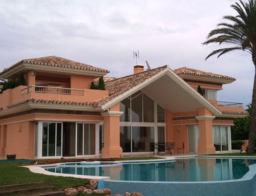 Villa con piscina